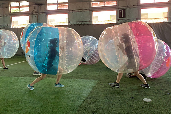 Event photo of Camp£Ing Bubble Soccer