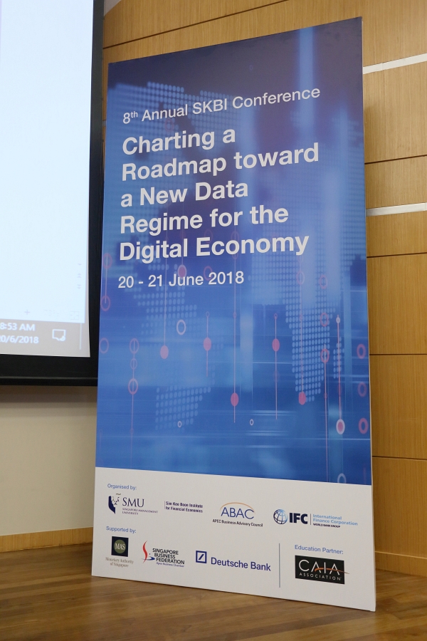 8th Annual SKBI Conference 2018 on "Charting a Roadmap toward a New Data Regime for the Digital Economy"