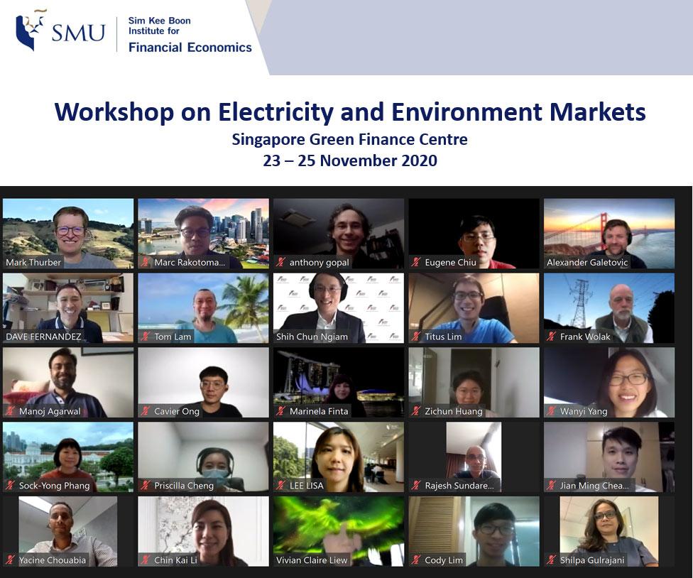 Workshop on Electricity and Environmental Markets
