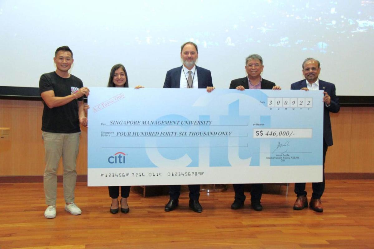 Citi Foundation contributes additional S$446,000 to the Programme