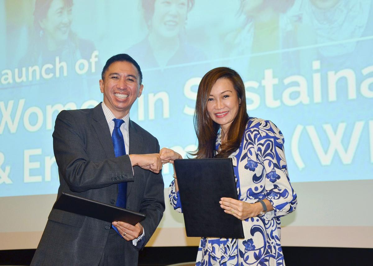 MOU Exchange at the Launch of Women in Sustainability & Environment (WISE)