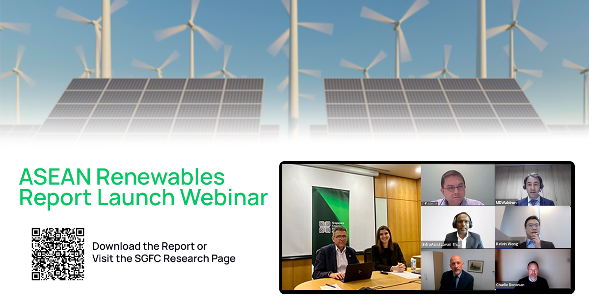 SGFC's ASEAN Renewables Report Launch Webinar