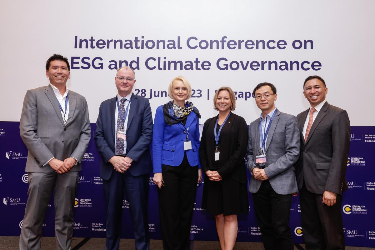 INAUGURAL INTERNATIONAL CONFERENCE ON ESG AND CLIMATE GOVERNANCE