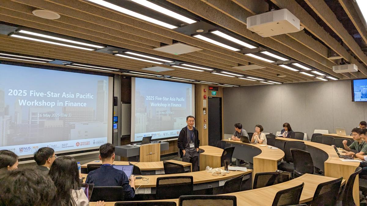 2025 Five-Star Asia Pacific Workshop in Finance