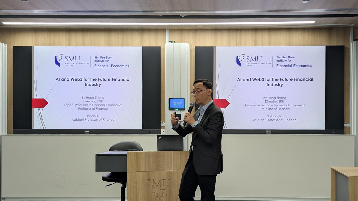 zhang hong at SCIS industry day